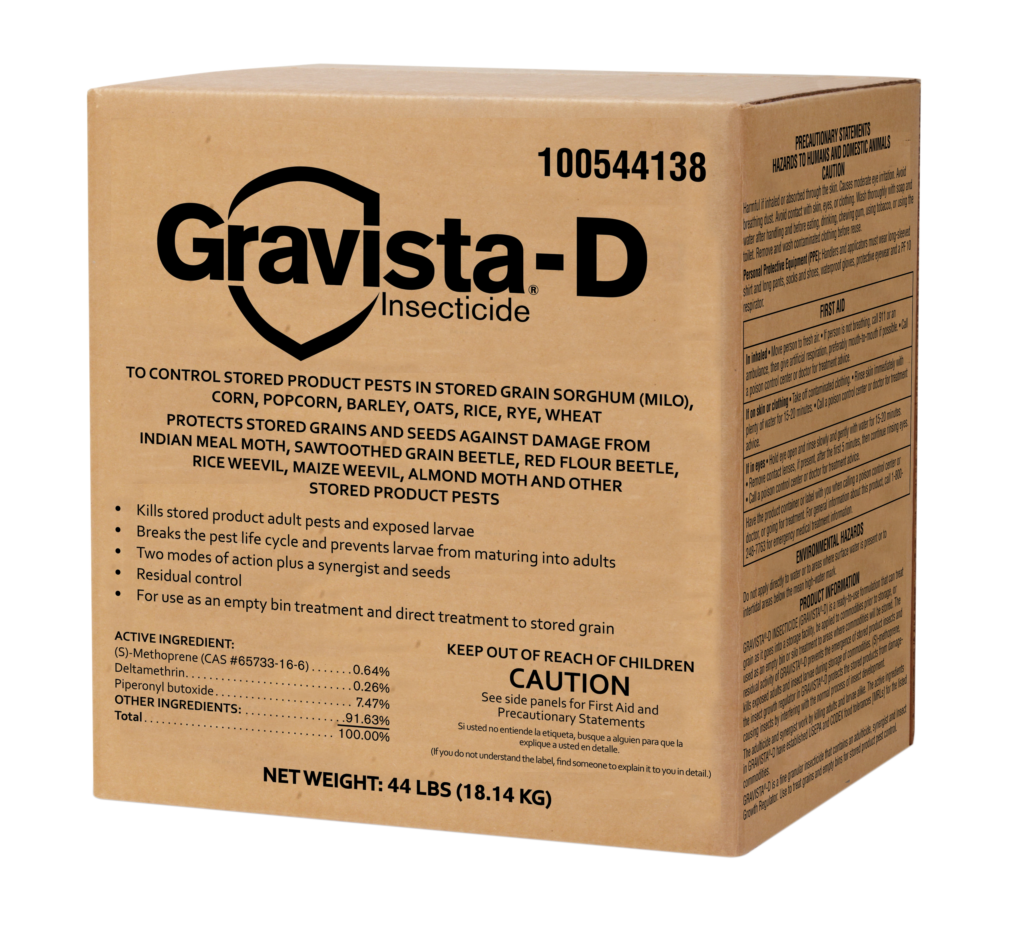 Gravista-D Insecticide 44 lb box