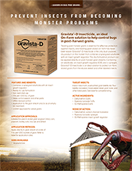 Gravista-D Sell Sheet Image